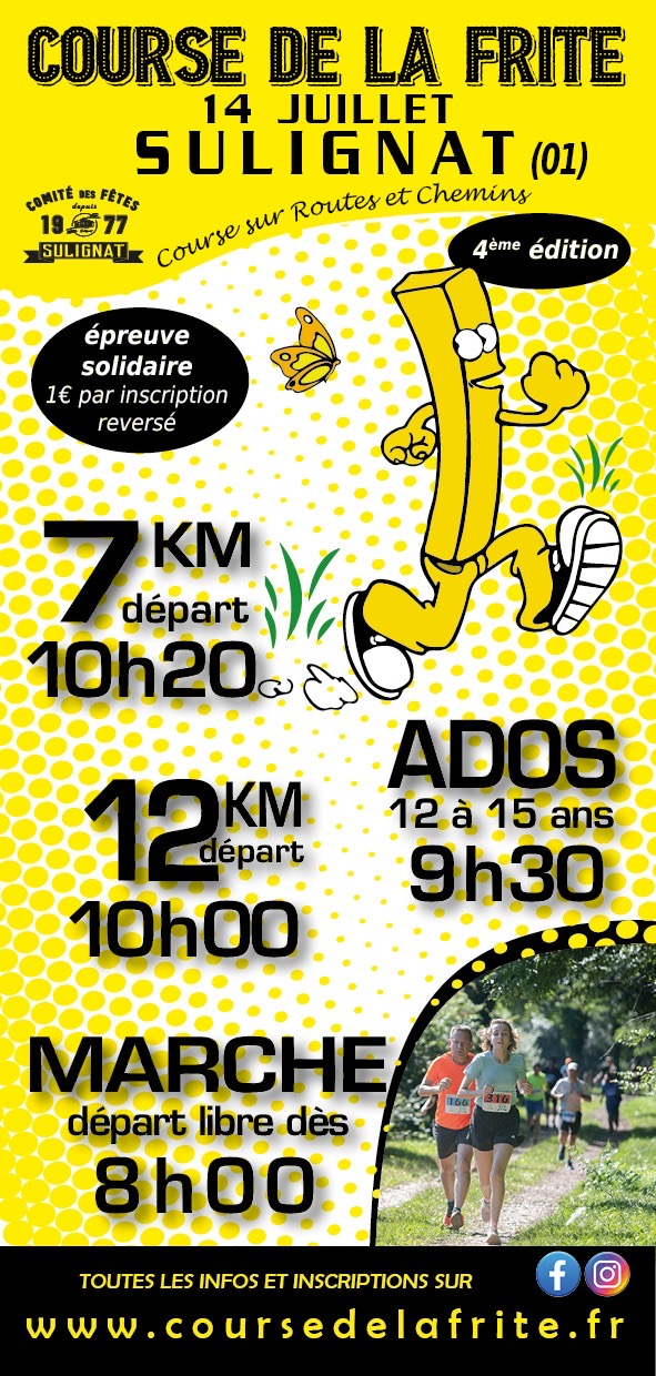 Affiche Course de la Frite